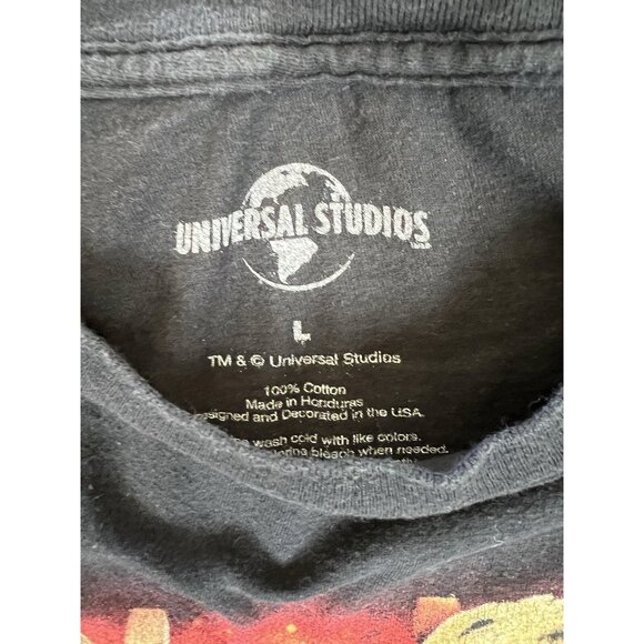 Universal Studios Jurassic World T-Shirt Large Graphic Print Theme Park Dinosaur - Picture 5 of 7